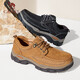 Camel (CAMEL) nubuck leather men's workwear large-toe casual leather shoes G13A307163 camel 44