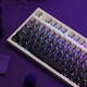 Belly spirit mk870pro blackberry side engraving mechanical keyboard Bluetooth wired wireless customized computer game silent office [three mode] white surface Pro + faint fragrance side engraving MX fast silver axis [trigger fast] 87 keys