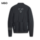 MBO Autumn and Winter Men's Fleece Long Sleeve Cycling Jersey Lightyear Road Cycling Top Black M