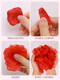 Xikile simulated rose petals wedding confession decoration proposal romantic atmosphere wedding room decoration Valentine's Day proposal supplies red simulation petals 1200 pieces (non-woven fabric)