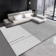 Wanchuang [Customizable] Living Room Coffee Table Carpet Nordic Bedroom Floor Covering Room Light Luxury High-Level Large Area Blanket Unmistakable Color - Simple Style 8854200*300cm [Upgraded Fabric Waterproof Style]