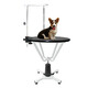 Chunzhou N-204C Pet Hydraulic Lifting Beauty Table Rotating Beauty Table Pet Round Black