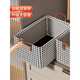 Miaopule 2024 new houndstooth storage box for clothing storage dormitory houndstooth wardrobe steel frame storage box pants 26.L large size - 3 pieces save 2 thick steel frame steel frame. Upgraded model/large capacity storage box