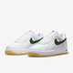 耐克（NIKE）Air Force 1 Low Retro 男子AF1白绿低帮减震时尚运动鞋 FD7039-101 40