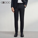G2000 three-proof technology G2000 men's shopping mall new anti-static business commuting formal suit and trousers three-proof/machine washable-dark indigo-slim fit 44