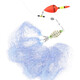Mink King New Overlord Sticky Fish Net Explosive Hook Trapping Fish Net Throwing Net Fishing Fishing Fishing Accessories Fishing Gear Accessories 3/5/7 Mesh + Accessories (Fishing 0.5 Liang to 1 Jin Jin is equal to 0.5 kg)