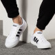 Adidas neue Herrenschuhe für Herrenschuhe für den Sommer für bequeme und atmungsaktive Campus-Sportschuhe modische dreistreifen Schuhe Casual AW3889 Klassische Drei-Streifen 43