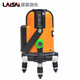 Laser Laser Level 5-line blue-green light infrared highlight outdoor dot plaster 686LSG649SPD enhancement point 5-line dual battery strong green light metal base