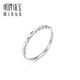Ming brand jewelry platinum Pt950 platinum fashion car flower blooming ring gift for women BFM0055 platinum ring size 12 about 1.14 grams