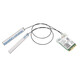 gxlinkstarWiFi6 AX210/AX211/1675x/1690i千兆三频5400M蓝牙5.3笔记本台式机无线网卡内置M.2接口WiFi接收器 Killer1675x芯片+内置天线*2条【套餐】