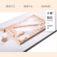 Double gun (Suncha) chopping board, large dumpling board, cutting board, rolling panel, kneading panel, rolling pin, dumpling curtain set, seven-piece set