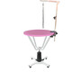 Chunzhou N-204C Pet Hydraulic Lifting Beauty Table Rotating Beauty Table Pet Round Black