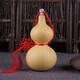 Open gourd pendant wine gourd natural wine bottle fine gourd wood gourd ornament Feng shui cork 12-13 cm