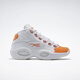 Reebok men and women QUESTION MID orange toe retro sports practical basketball shoes HR1049 41
