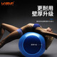 LIVEUP SPORTS mini yoga ball Pilates ball thickened explosion-proof balance hip fitness training Swiss ball children's racket ball yoga ball 75cm-grey