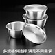 YUTAI 304 stainless steel basin with lid, soup basin, oil basin, storage basin and wash basin, vegetable basin, seasoning cylinder WDG20