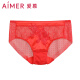 Admiration underwear women's underwear Zhenmei low-waist animal year triangle underwear AM223191 red 165