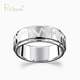 Pt.Charm new men's platinum pt950 ring, personalized and simple, men's love to run platinum ring Valentine's Day gift, if it is not in stock, it can be customized 12g as an example