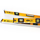 Rishima spirit level high-precision extended heavy-duty anti-fall strong magnetic measuring ruler vertical ruler BX2-S30 300mm standard spirit level