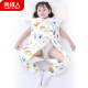 Nanjiren (Nanjiren) baby sleeping bag, spring and autumn nightgown, baby with foot cover, split-leg sleeping bag, cotton clothespin, cotton anti-kick quilt, bedding XXL size