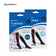 Phiten Japan's original elastic leg pressure-sensitive knee vein unisex varicose shaping compression calf socks round head 1 pair L L (25-27cm)