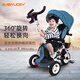 BABYJOEY British children's tricycle folding baby 1-5 years old stroller bicycle rider TT56 Aurora Beidou