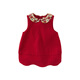 DAVE&BELLA Girls' Tank Top Children's Dress Sweet Baby Girl Dress Spring New Year Children's Dress Little Princess Dress Dark Red Ready in Stock 100 cm (recommended height 90-100cm)