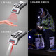 JIADIAONI induction clip-on lamp LED headlight, hat brim lamp, night fishing, long-range rechargeable fishing light, fishing clip-on lamp (classic super long battery life) clip-on lamp