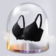 Sugar grain large size underwear for women with large breasts showing small and thin fat mm steel ring push-up to gather secondary breasts and prevent sagging bra 8830 Hepburn Black 100F