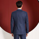 Hongdu New Wool Men's Suit Formal Work Suit Business Gentleman Formal Suit AJ19408-1 (A Version) S 165