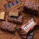 Akonte Russian imported chocolate brushed biscuits Ote caramel sandwich toughness wafer candy snacks 260g