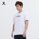 KELME/Kelme official top 1960 cultural shirt half-sleeved T-shirt retro trendy casual short-sleeved T-shirt for men 6227TX1050 White M