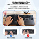 PERIXXPB835 Wireless Bluetooth RGB RETRACTER LUMÉLIENNE ERGONOMIQUE CLAVE MÉCANIQUE USB VALLAGE USB OFFICE CHARGE DUAL SYSTÈME MAC DISPONIBLE AXIS BLUE FOUR MODE (USB WIRED + 2,4G + Bluetooth 1 + Bluetooth 2)