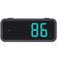 Car-mounted 2024 new electronic dog speed measurement Beidou wireless radar safety warning device HUD head-up display speed Colorful V12 center console display Free double-sided stickers