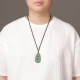 [Discontinued] Impression Eyes [Orphan] Hetian Jade Pendant Jasper Bamboo Kwan-yin Men's Jade Pendant with Certificate