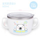 Beedingka estilo coreano coreano 316 316 acero inoxidable Escuela primaria Sopa de sopa Tazón de arroz para niños con tapa de doble capa sellada Tazón de doble manejo [316L] Pony-600ml+ Vigerhina