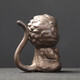 Yuxuan purple sand tea pet personalized creative gilt little monkey Monkey King Monkey King can raise tea art ornaments purple sand gilt little monkey