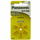 Panasonic PR70A10PR41CA312PR44A675PR48A13 hearing aid button battery 1.4V suitable for cochlear implants A10 (PR-70C) 60 capsules