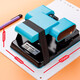 KW-Trio (KW-Trio) 9302 Arbeitsparende Zwei-Loch-Stanzmaschine Office Heavy Duty Labour Spaving Bohring Machine kann ersetzt und 70 Seiten hellblau gestürzt werden