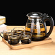 Chuge high-quality 2000ML teapot set single pot flower tea cup elegant cup teapot glass heat-resistant 2000ML single pot