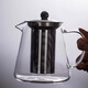 Muyun bubble teapot thickened glass teapot large capacity office tea set health high borosilicate high temperature resistant 450ml