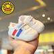 
G.DUCKKIDS Spring and Autumn 0-1 year old baby soft sole toddler shoes children's breathable mesh shoes 3-6-10 months infant and children's shoes A66 orange 14 inner length 11.0cm