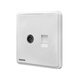 Siemens (Siemens) Socket Panel Lingyun Chenxi Bai 86 Typ Wired Switch Sockel