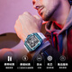 
BONEST GATTI German watch carbon fiber men's fashionable light luxury wine barrel type hollow fully automatic mechanical watch Explorer series BG9906-A1 Aurora Carbon Purple