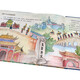 5-12 years old Beijing on the Central Axis Hutong-Capital-Time-honored Brands (history and humanities story picture book set of 3 volumes)