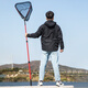 Zhenyou (Grsaed) fishing net set, one-piece triangle copy net, fishing net bag, large object copy net head pole, foldable and telescopic 1.8 meters