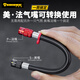 EROADE bicycle high-pressure pump mini portable American-French universal road mountain bike basketball equipment 260PSI