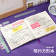 MU Lei Square Notebook, Square Book-Auszug aus dem Text des Artikels, junge Menschen mit hohem Erscheinungsbild, Square-Handbuch, Ins-Stil, College-Studenten-Aufnahmeprüfungsbuch, können Flat Square Book, Reading Handbook, 12004-Small Classical Green-2 Books sein