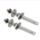 Zhuankai 304 stainless steel extended expansion screw extra long ceiling expansion bolt clothes hanger expansion M6M8M10M12 M10*200