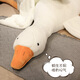 Panda Bear Big White Goose Doll Pillow to Sleep with Long Plush Toy Cloth Doll Doll for Boys Birthday Gift for Girls